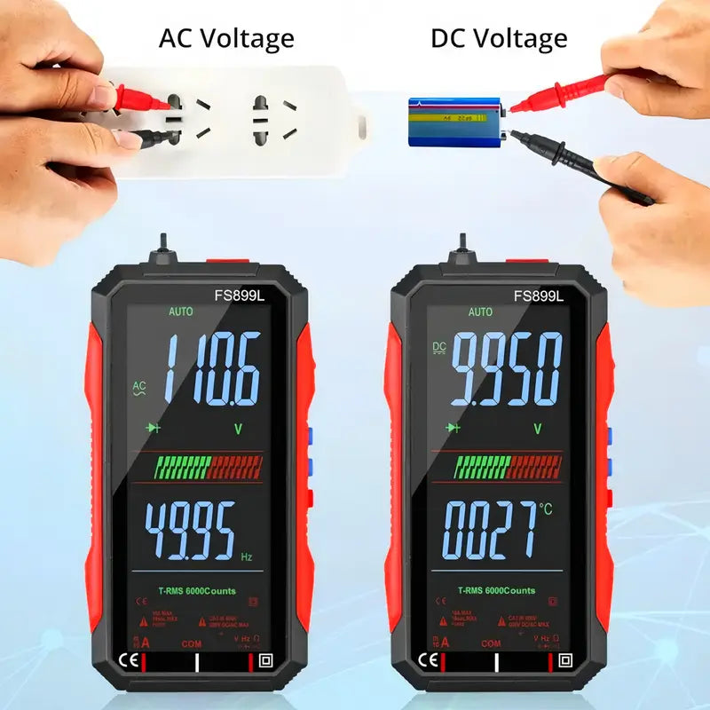 Fully Automatic TRMS 6000-Count Digital Multimeter