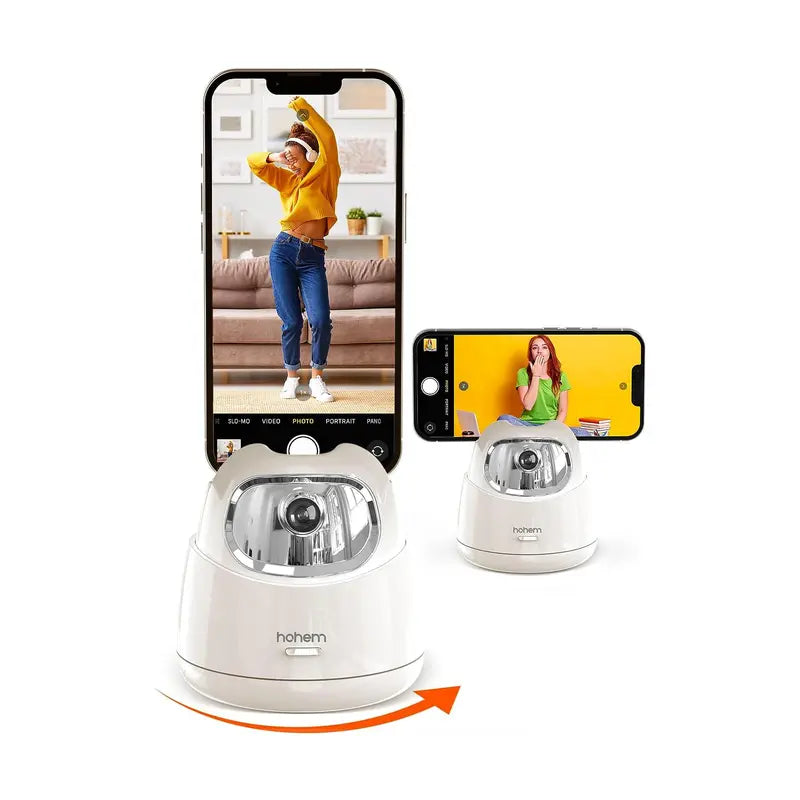 Hohem GO Auto Face Tracking Holder, 360° AI Tripod w/ Gesture Control