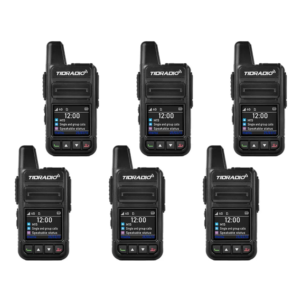 TIDRADIO TD-M15 4G POC Radio 5000KM Range
