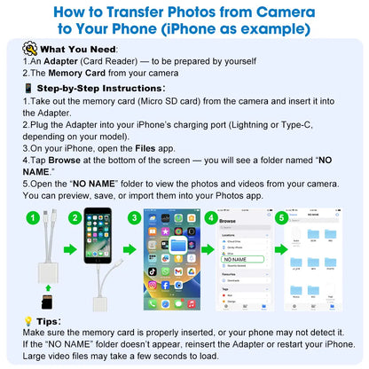 FHD 1080P Mini Digital Camera – 16X Zoom, Portable, SD Card Included, Perfect Gift for Teens & Students
