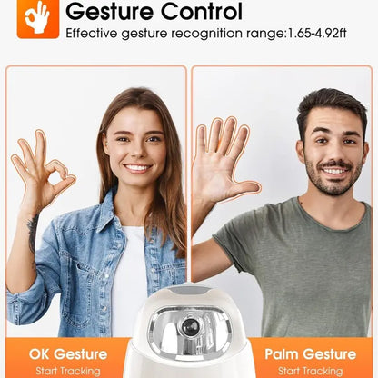 Hohem GO Auto Face Tracking Holder, 360° AI Tripod w/ Gesture Control